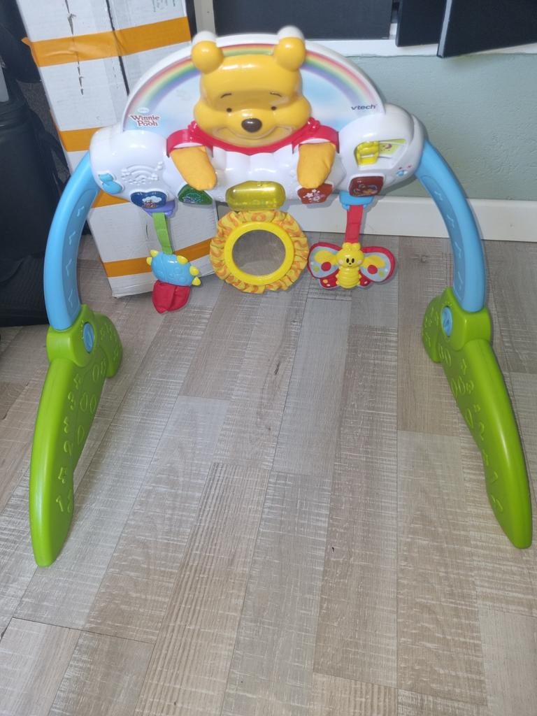 VTech Winnie de Poeh Babygym Speelboog met Geluid, Ophalen, Gebruikt, Babygym, Met geluid