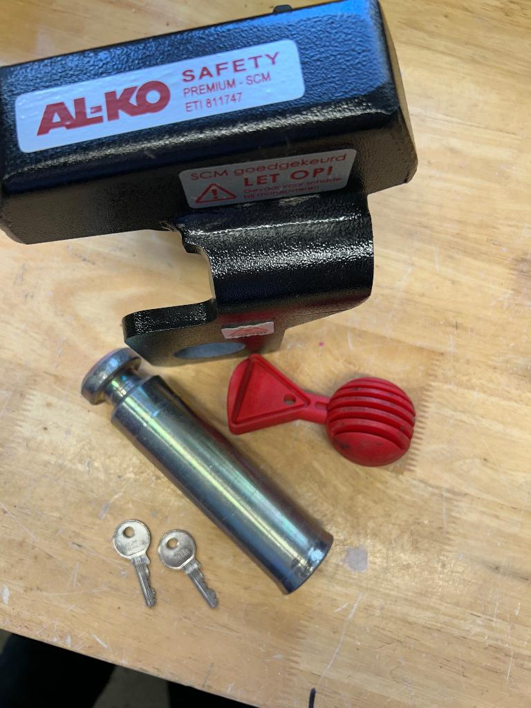 Anti-diefstal disselslot, Caravans en Kamperen, Caravan accessoires, Ophalen of Verzenden, Zo goed als nieuw