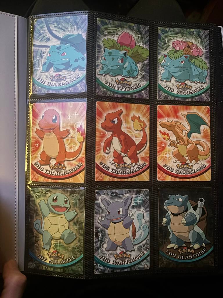 Pokémon Topps kaarten! Volledige collectie!, Ophalen of Verzenden, Gebruikt, Meerdere kaarten
