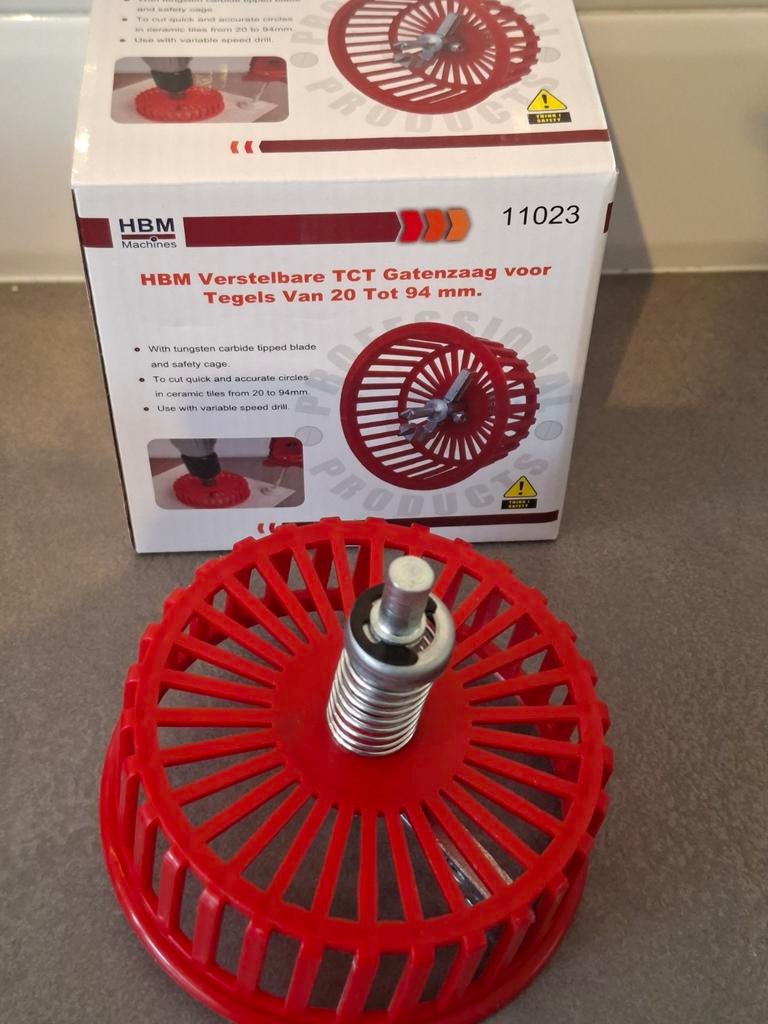 HBM verstelbare TCT gatenzaag voor tegels boorset zetter, 60 cm of meer, Ophalen of Verzenden, Minder dan 5 m², Vloertegels