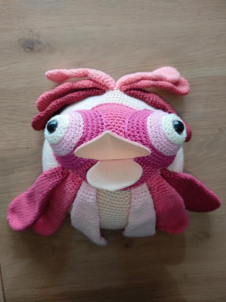 Handgemaakte Gehaakte Kip Wanddecoratie, Ophalen of Verzenden, Zo goed als nieuw, Knutselwerk