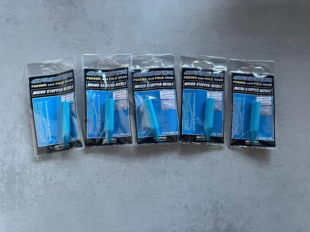 adv 217 / NIEUW set 5 micro stopper naalden CRESTA, Ophalen of Verzenden, Nieuw, Overige typen