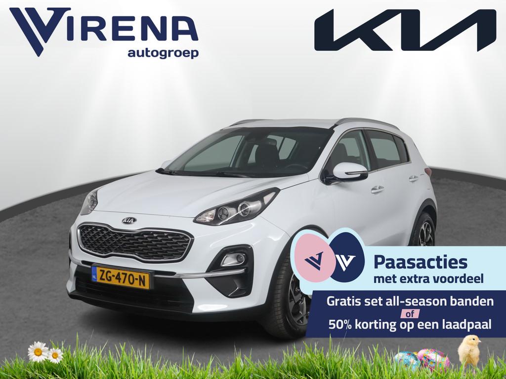 Kia Sportage 1.6 T-GDI 4WD DynamicLine - Rijklaar - Navigati, Auto's, Kia, Gebruikt, 4 cilinders, Met garantie (alle), Leder en Stof