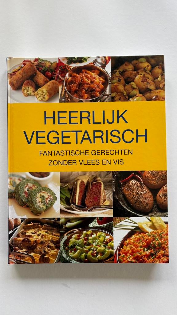 Heerlijk Vegetarisch kookboek, Gelezen, Hoofdgerechten, Vegetarisch, Ophalen of Verzenden