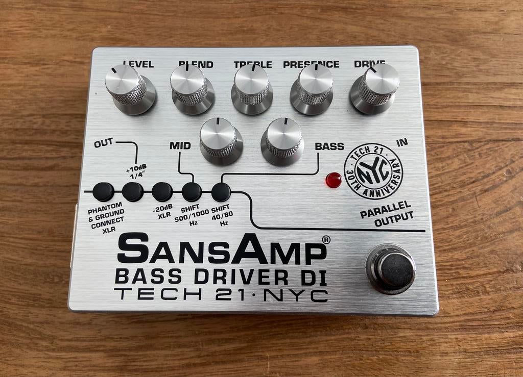 Tech 21 Sansamp bass driver DI 30th Anniversary, Muziek en Instrumenten, Ophalen of Verzenden, Zo goed als nieuw, Overige typen