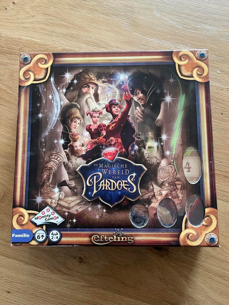 De Magische Wereld van Pardoes - Efteling Bordspel, Drie of vier spelers, Ophalen of Verzenden, Zo goed als nieuw