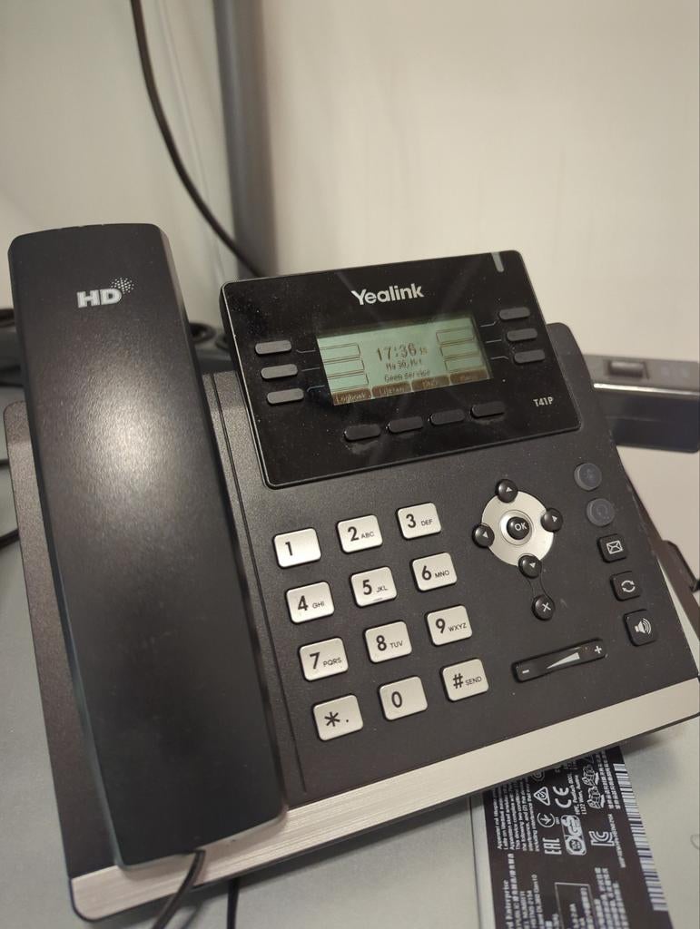 Yealink T41P VOIP Toestel, Telecommunicatie, Vaste telefoons | Handsets en Draadloos, Ophalen of Verzenden