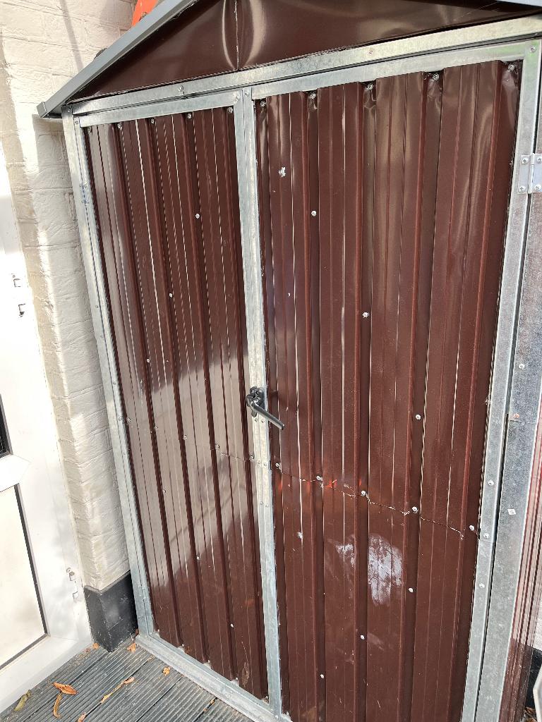 Tuinkast, Ophalen, Gebruikt, Kunststof, Overige typen