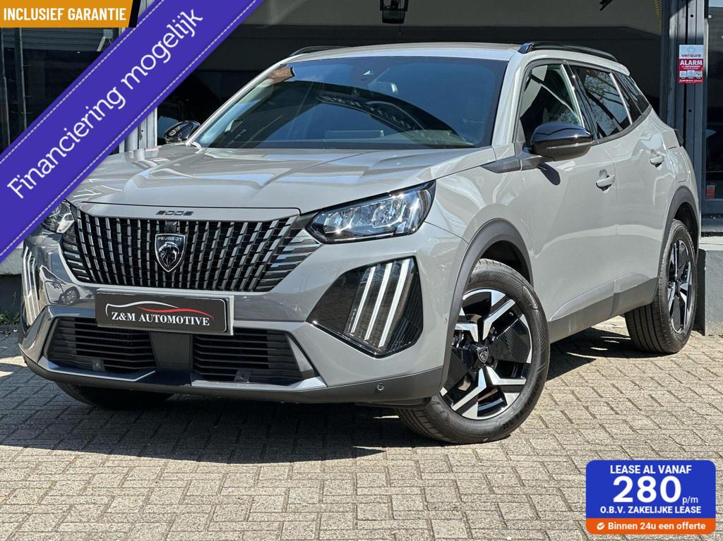 Peugeot 2008 1.2 PureTech 130 Allure Aut*Led*Car-Play*360°, LED verlichting, Gebruikt, 1199 cc, Leder en Stof