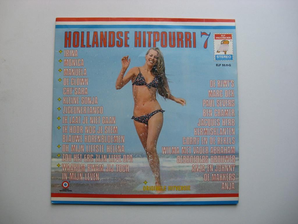 Hollandse Hitpourri 7 Orginele Hitversie, Verzenden, Zo goed als nieuw, 12 inch