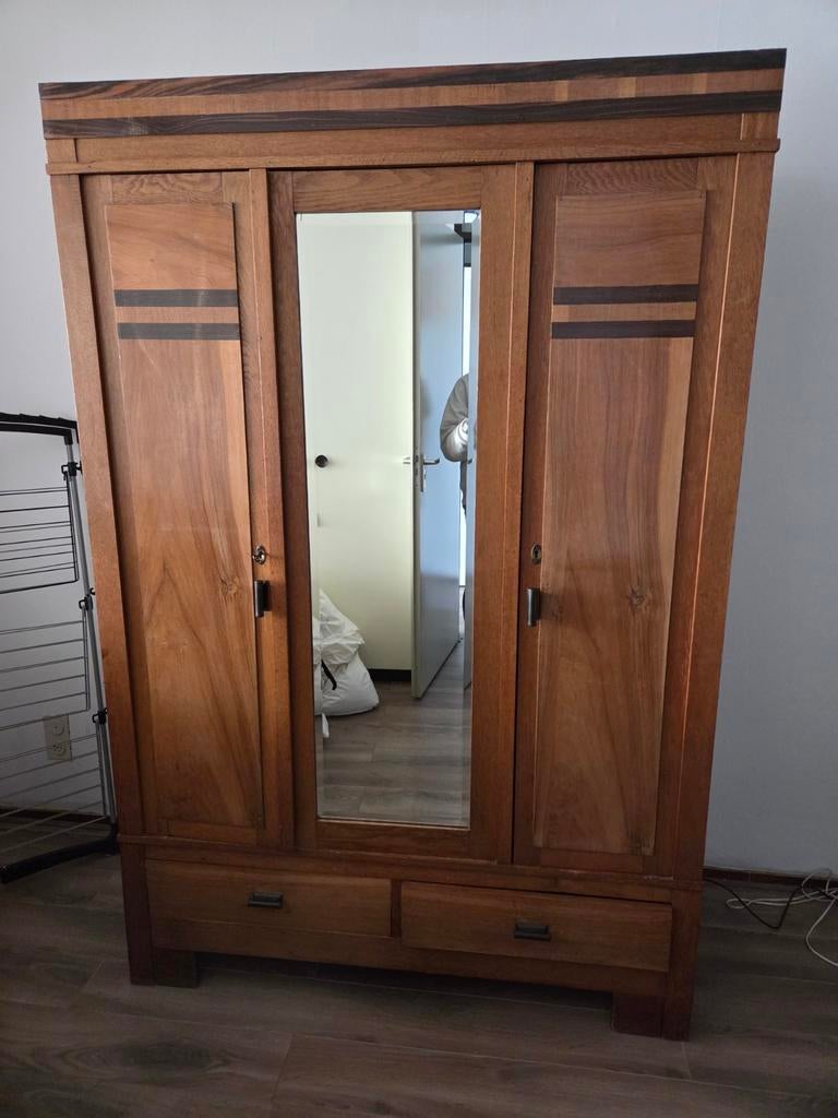 Antieke kledingkast, Ophalen, Gebruikt, 100 tot 150 cm, 150 tot 200 cm