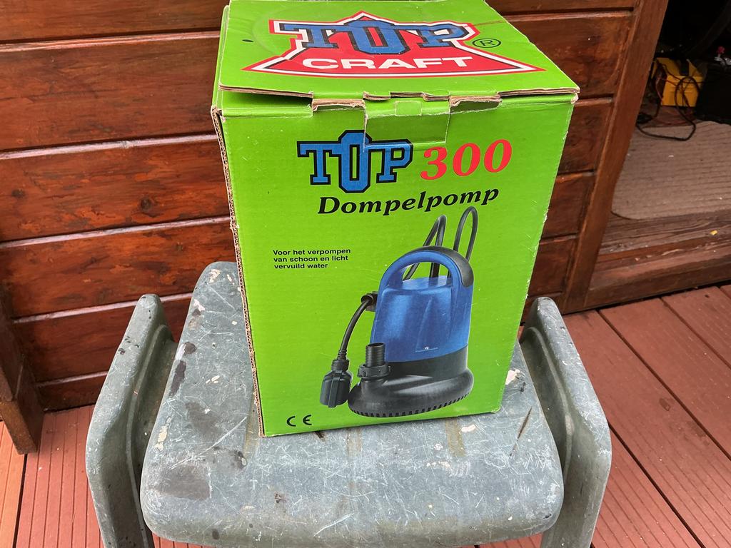Top Craft Dompelpomp TOP 300, Tuin en Terras, Waterpompen, Ophalen of Verzenden, Nieuw, Elektrisch, Dompelpomp