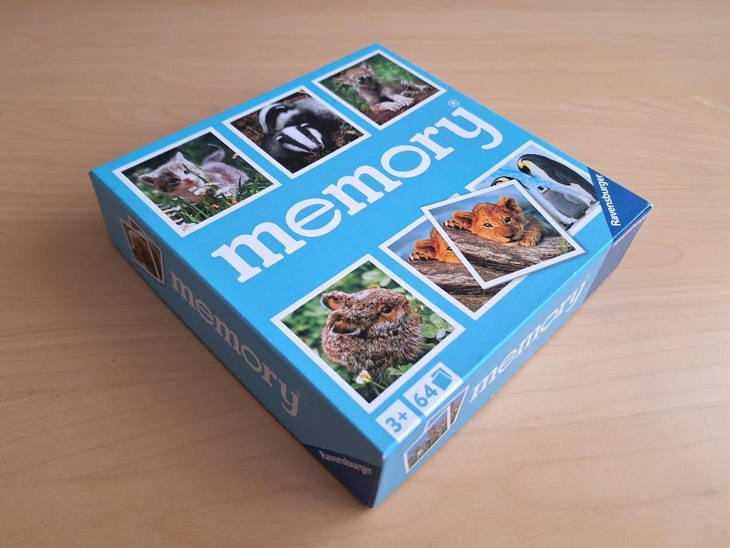 JONGE DIEREN memory spel, Kinderen en Baby's, Speelgoed | Educatief en Creatief, Ophalen of Verzenden, Zo goed als nieuw, Puzzelen