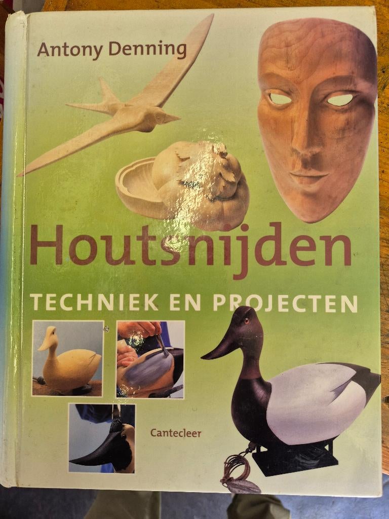 houtsnijden techniek en projecten, Ophalen of Verzenden, Zo goed als nieuw, Overige onderwerpen, Antony Denning