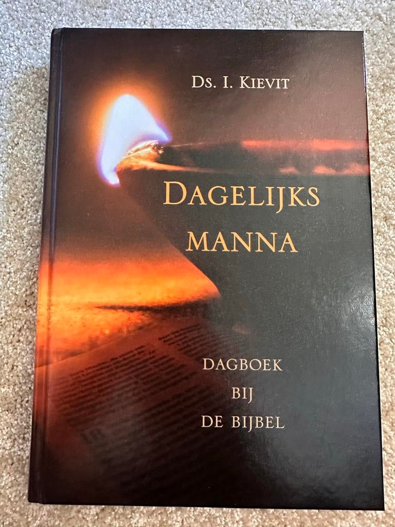 Dagelijks Manna - Dagboek bij de Bijbel - Ds. I. Kievit, Ophalen of Verzenden, Zo goed als nieuw, Christendom | Protestants