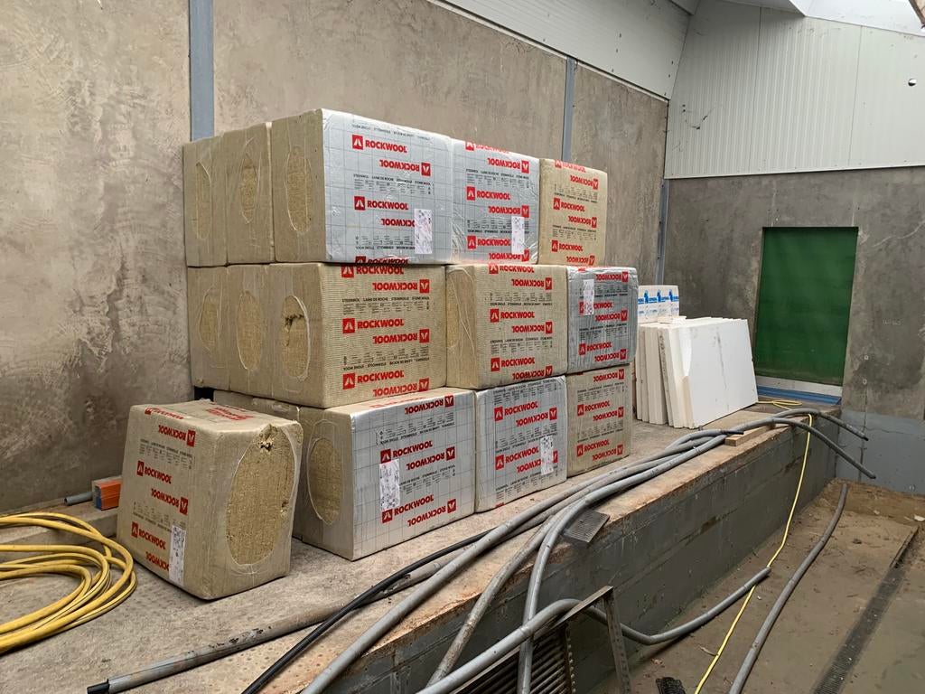 Rockwool 160mm dik, Ophalen of Verzenden, Nieuw, Minder dan 10 m², Laminaat