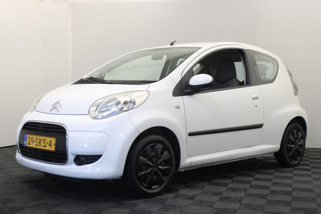 Citroën C1 1.0-12V Séduction *Pasen Geopend!* (bj 2010), Voorwielaandrijving, Stof, Gebruikt, Zwart
