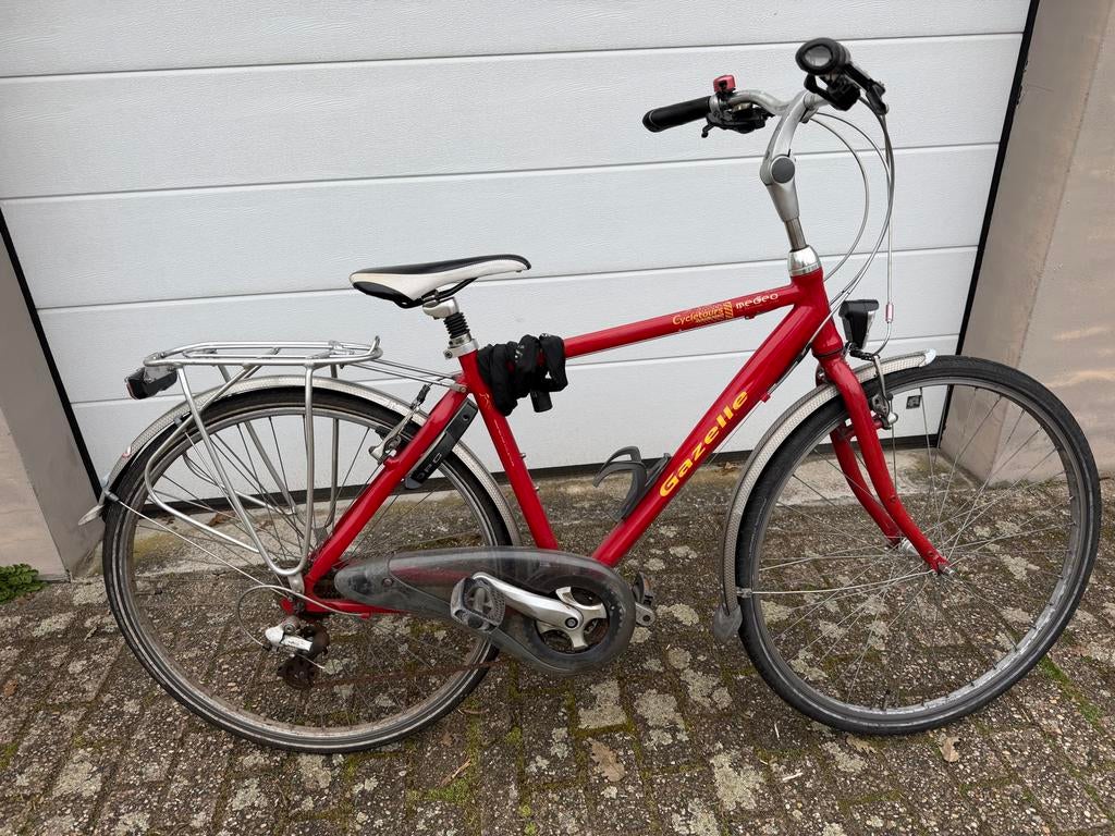 Gazelle herenfiets - Cyclo Cross Medeo, Ophalen, Gebruikt, Gazelle, Versnellingen