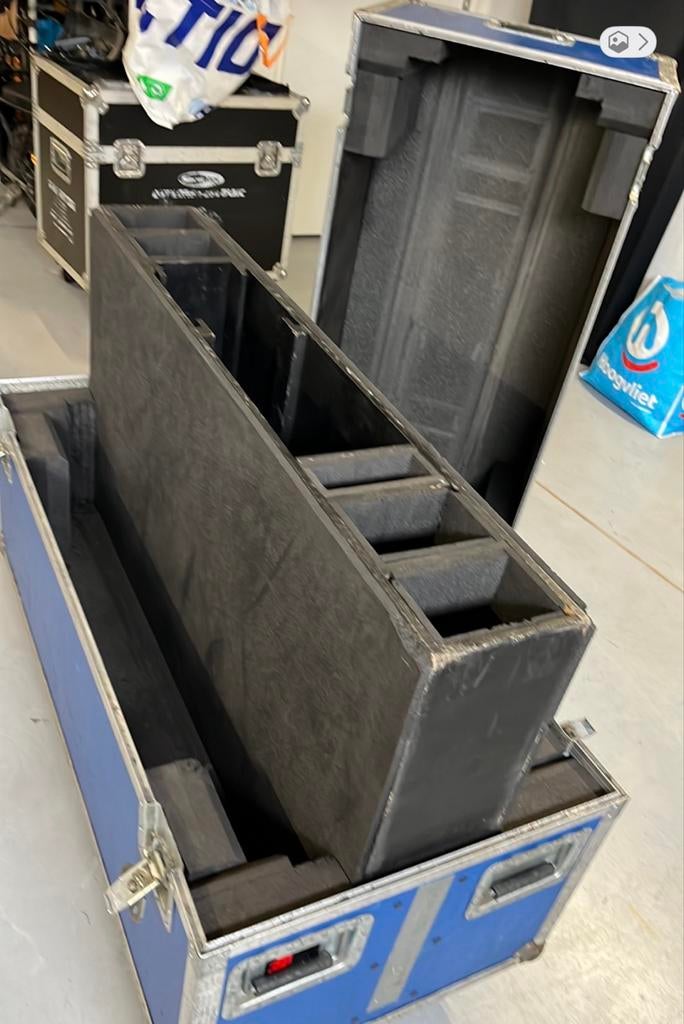 Flightcase voor 2 x 42” TV’s, Ophalen, Gebruikt