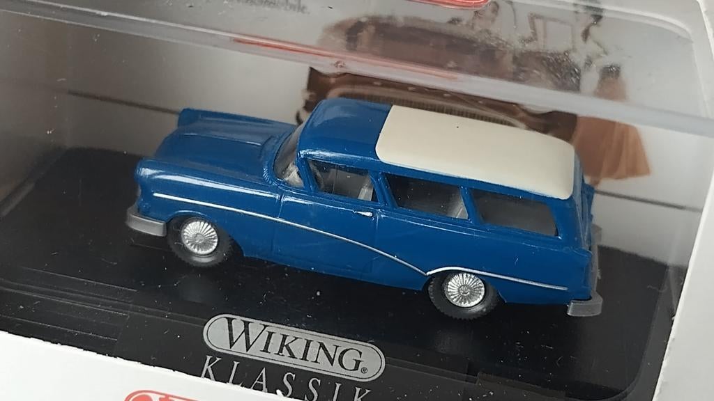 Opel Rekord P1 Caravan 1;87 H0 Wiking Pol, Auto, Wiking, Nieuw, Wiking@wiking.de