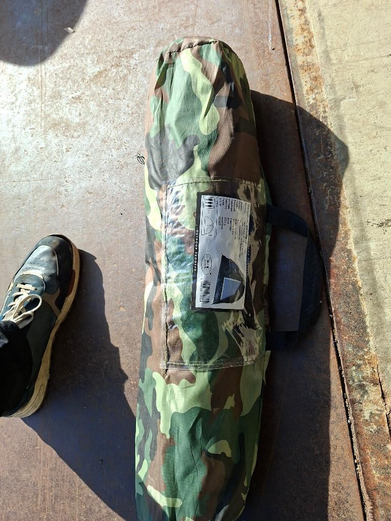 zgan lichtgewicht  3 persoons leger tent, Caravans en Kamperen, Tenten, Ophalen of Verzenden, Zo goed als nieuw, Tot en met 3