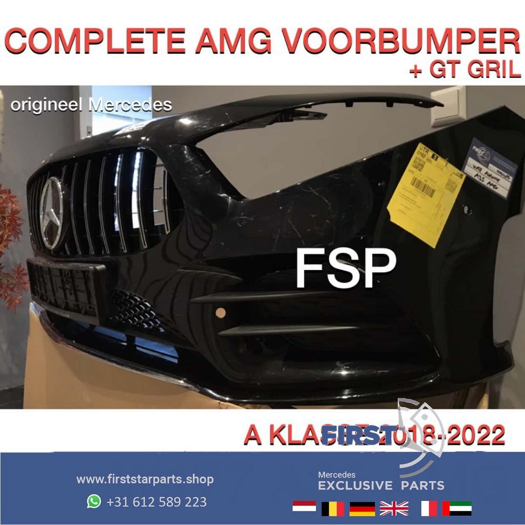 W177 A35 AMG VOORBUMPER ORIGINEEL + GT GRIL Mercedes A Klass, Gebruikt, -, Voor, Ophalen of Verzenden