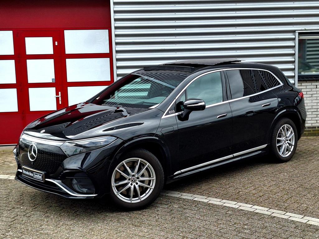 Mercedes-Benz EQS SUV 580 4MATIC AMG Line 7p 108 kWh | Panor, Automaat, Zwart, 7 stoelen, Zwart
