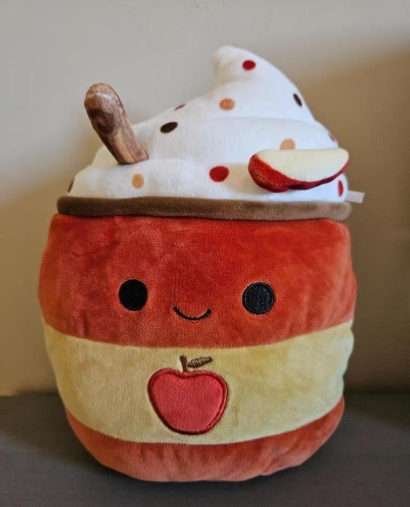 Applejuice squishmallow, Ophalen of Verzenden, Zo goed als nieuw, Overige typen