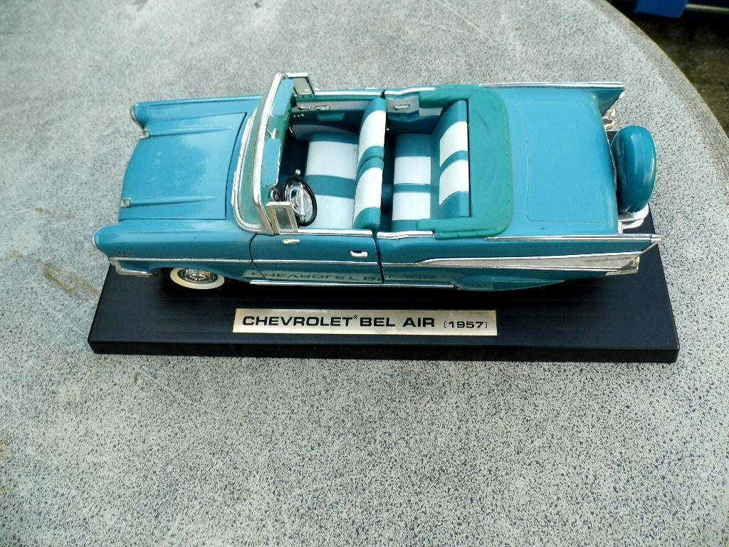 Modelauto Chevrolet Bel Air 1957, Ophalen of Verzenden, Zo goed als nieuw, Auto, Overige merken