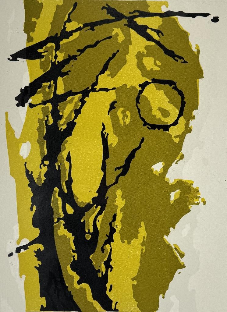 720. Zeefdruk, Ted Felen - "Chag Hassoekoot", 2001, Ophalen of Verzenden