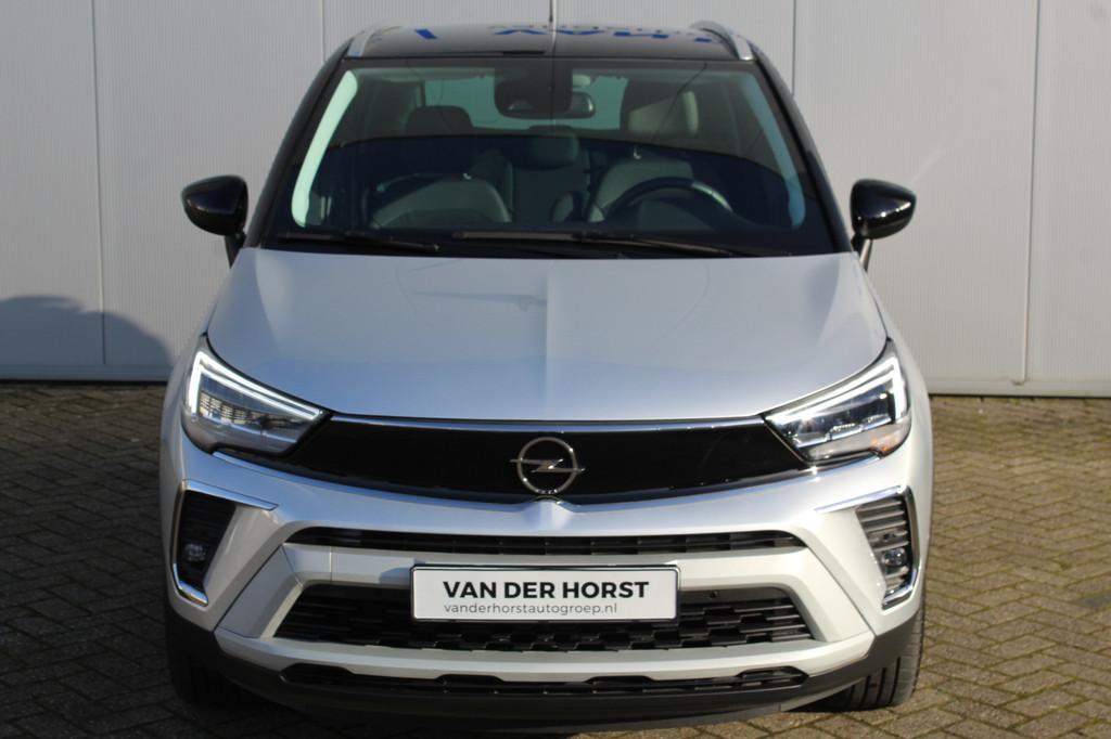 Opel Crossland 1.2-110pk Turbo 'Elegance'. Mooie en luxe hoo, 12 maanden, Zwart, 1199 cc, Origineel Nederlands