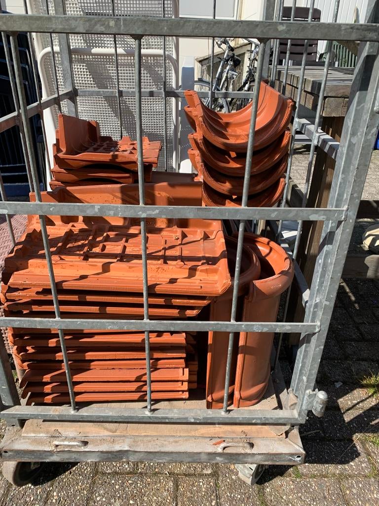 Laumans Brüggen Rheinland Variabel dakpannen, Ophalen, Gebruikt, Steen of Klei, 15 m² of meer