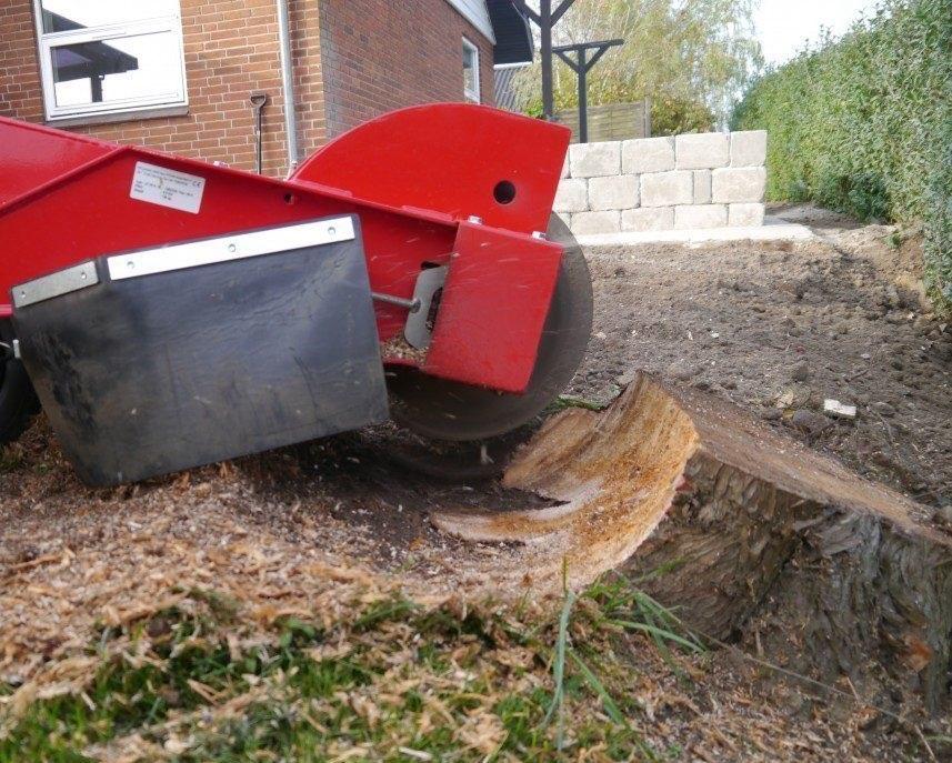 stronken frezen / verwijderen, Ophalen