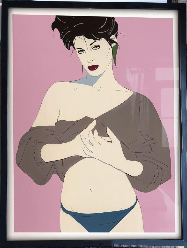 PATRICK NAGEL 80's Pop Art Poster in Lijst #2, Ophalen of Verzenden, Nieuw, A1 t/m A3, Film en Tv