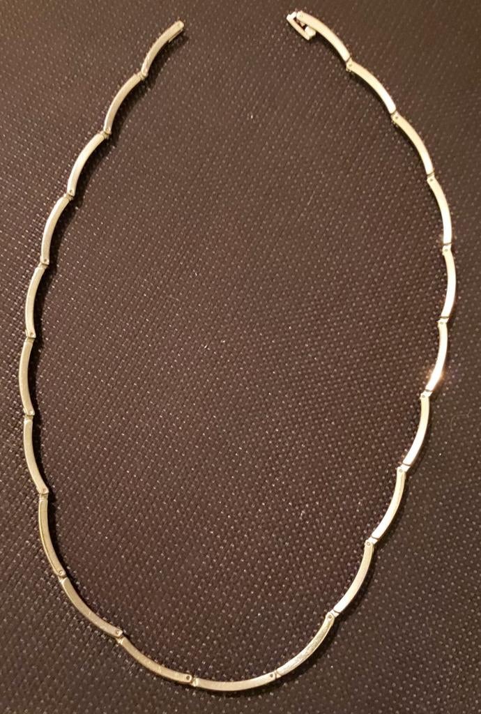 Halsketting - Collier - Boccia Titanium - Dames collier, Ophalen of Verzenden, Zo goed als nieuw, Goud, Overige materialen