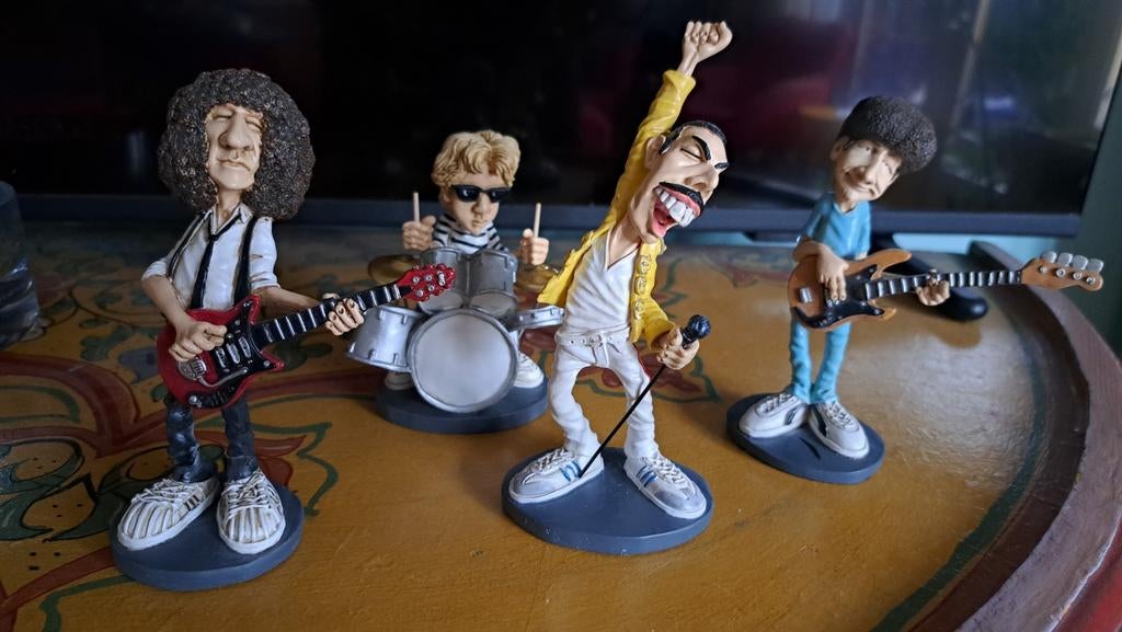 Queen figuren set Freddie Mercury, Ophalen of Verzenden