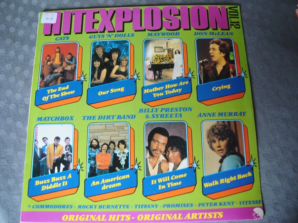 Hit explosion vol. 12, Ophalen of Verzenden, Zo goed als nieuw, 12 inch