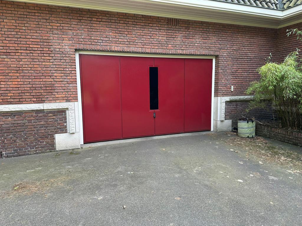 Hörmann electrisch bedienbare garagedeur, Ophalen, Gebruikt, Overige kleuren, 200 cm of meer