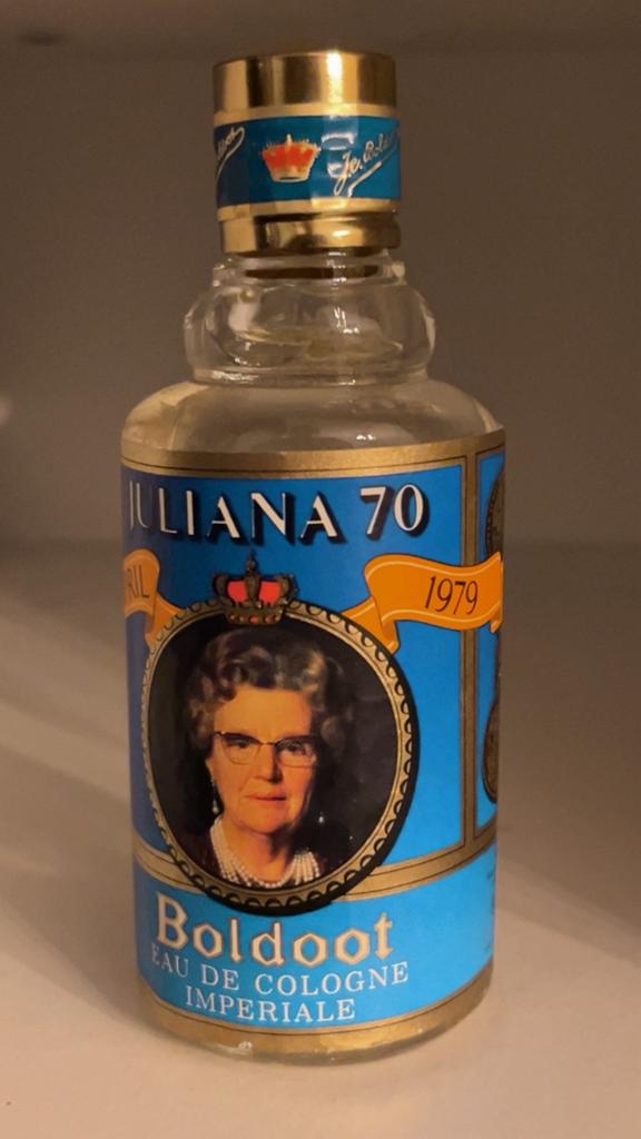 Vintage Boldoot Juliana 70 Eau de Cologne  – verzamelitem, Verzenden, Zo goed als nieuw, Parfumfles, Gevuld