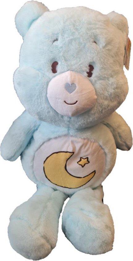 Care bear super grote troetelbeer zacht blauw, Verzenden