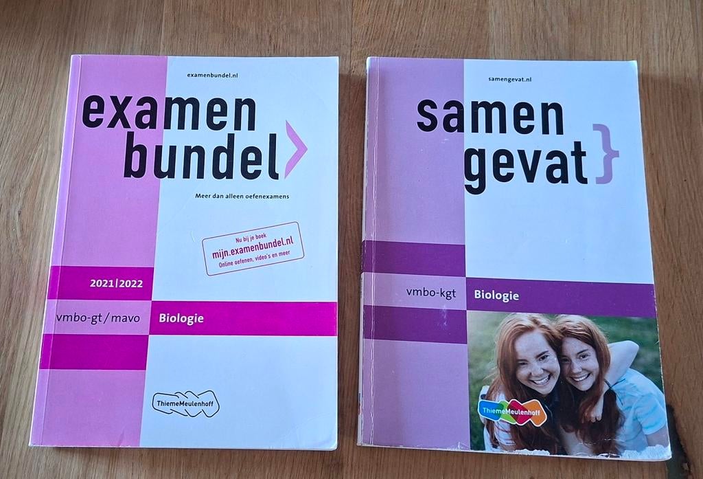 Samengevat en Examenbundel Biologie VMBO, Boeken, Schoolboeken, Verzenden, Zo goed als nieuw, VMBO, Biologie