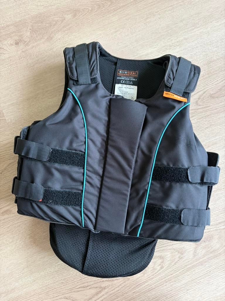 Airowear junior outlyne bodyprotector - Y5 (12-15jr), Ophalen of Verzenden, Zo goed als nieuw