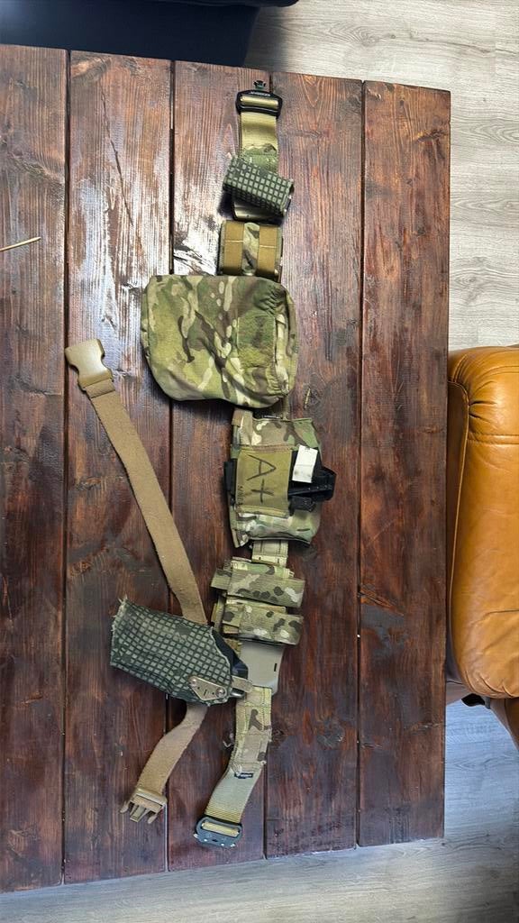 Airsoft riem met g17 holster, Ophalen of Verzenden, Overige soorten, Nederland, Kleding of Schoenen
