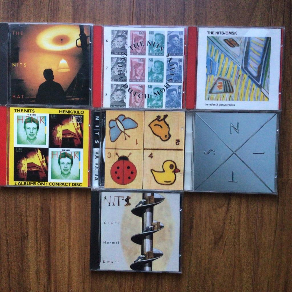 CD collectie the Nits 7 stuks (8 albums), Ophalen of Verzenden, Gebruikt