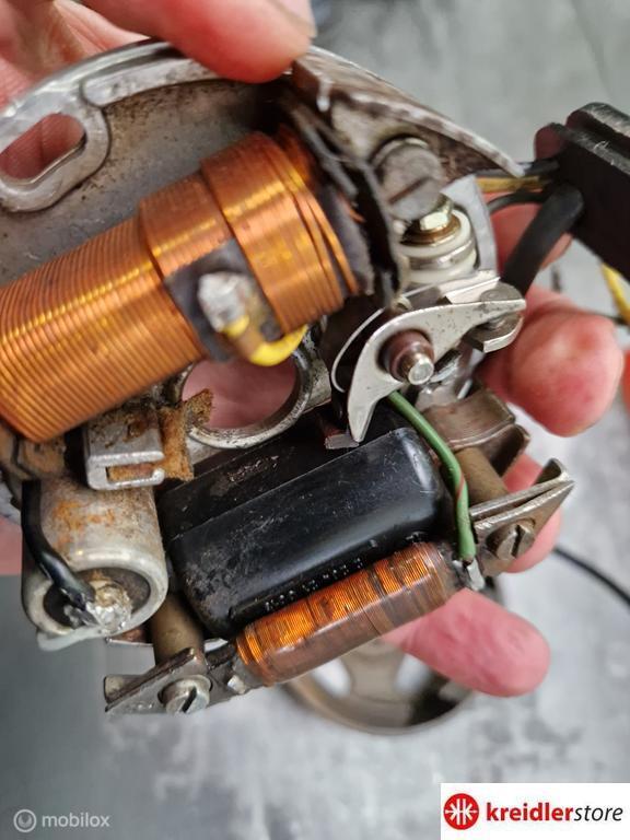 Kreidler contactpunten ontsteking Bosch goed werkend, Gebruikt, Kreidler, Ophalen of Verzenden, Kreidler