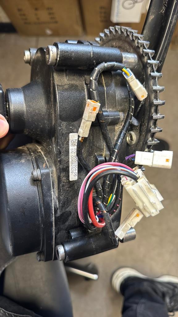 Kalkhoff impulse evo middenmotor carbon drive, Fietsen en Brommers, Fietsonderdelen, Gebruikt, Hdk@hi.nl, Hapfi 88, Ophalen of Verzenden