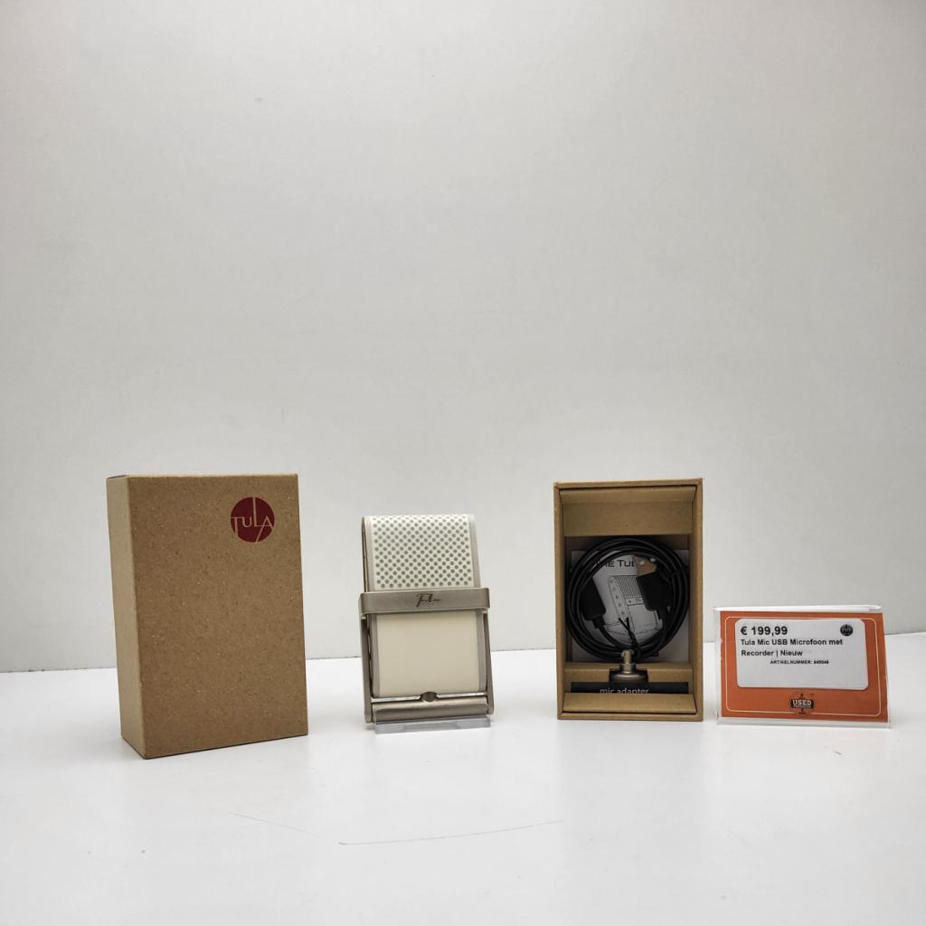 Tula The Tula Mic USB Microfoon met Recorder | Nieuw, Flex Ltd., Nieuw, https://flex.com/contact-us, Nobelstraat 10, 5807 GA Oostrum LB, Limburg, Nederland