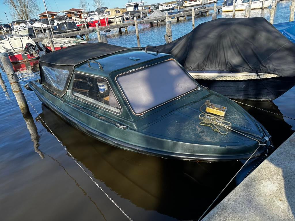 Motorboot 20pk honda, Watersport en Boten, Ophalen, 10 tot 30 pk, Gebruikt, Tot 6 meter