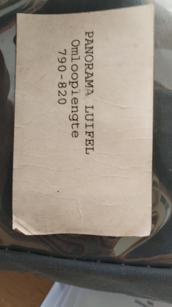 panoramaluifel, Ophalen, Gebruikt