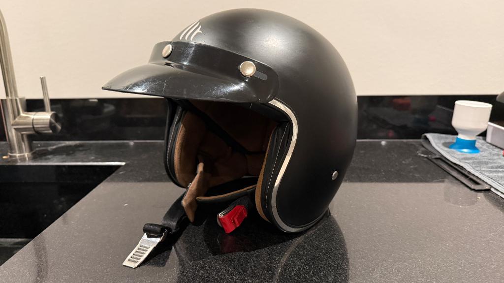 Scooter Helm, Fietsen en Brommers, Brommerhelmen, Ophalen of Verzenden, Gebruikt